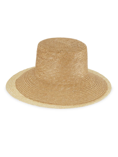 Shop Eugenia Kim Women's Annabelle Wide-brim Straw Sun Hat In Camel
