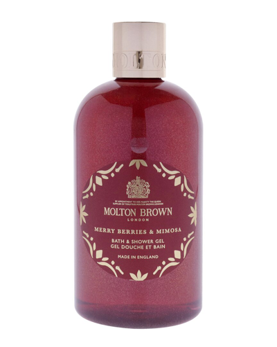 Shop Molton Brown London Unisex 10oz Merry Berries And Mimosa Bath And Shower Gel
