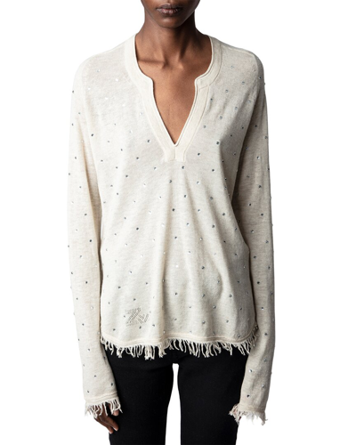 Shop Zadig & Voltaire Riviera Cashmere Sweater