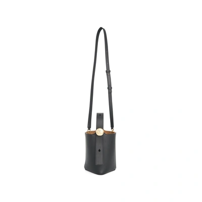 Shop Loewe Mini Pebble Bucket Bag