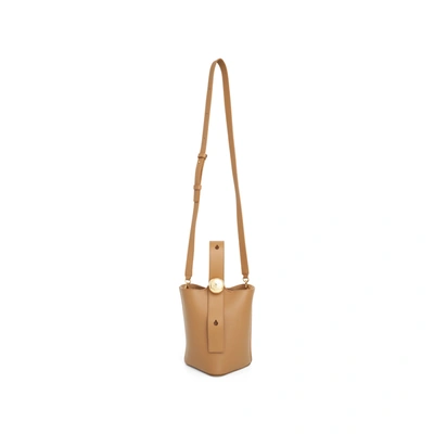 Shop Loewe Mini Pebble Bucket Bag