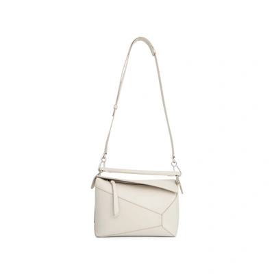 Loewe Puzzle Edge Small Textured-leather Shoulder Bag