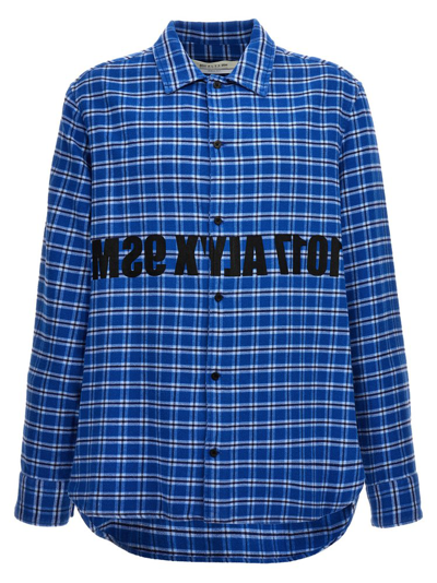 Shop Alyx 1017  9sm Checked Flannel Shirt In Multi