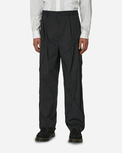 Shop Undercover Pleated Trousers In Black