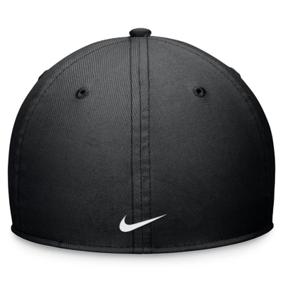 Shop Nike Black Miami Marlins Evergreen Performance Flex Hat
