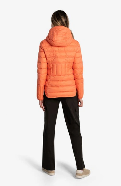 Lole Emeline Water Repellent 550 Fill Power Down Puffer Jacket In Lychee