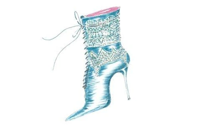 Shop Manolo Blahnik Dancehall Cowgirl Jewel