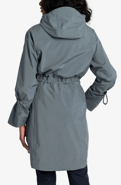 Lole Piper Waterproof Oversize Rain Jacket In Ash