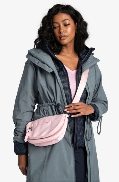 Shop Lole Piper Waterproof Oversize Rain Jacket In Ash