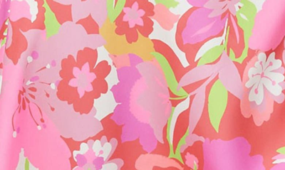 Free People All A Bloom Floral Maxi Nightgown In Neon Pop Combo