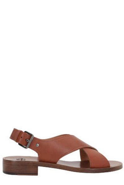 Shop Church's Crossover Strapped Sandals In Brown