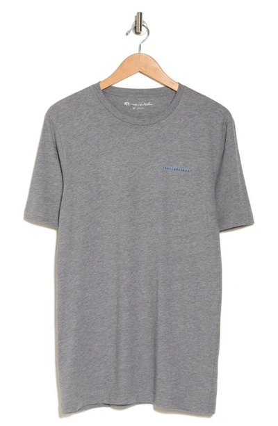 Shop Travis Mathew Travismathew Yoopers Cotton T-shirt In Heather Grey