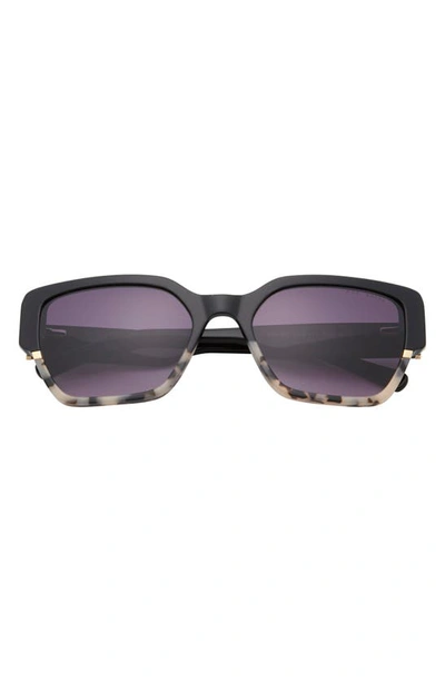 Shop Ted Baker 56mm Square Sunglasses In Black