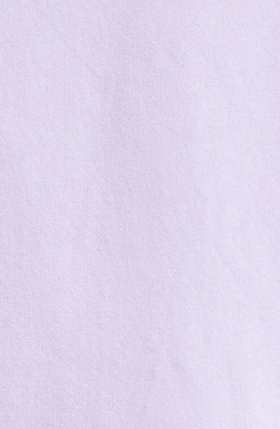 The Mayfair Group Choose Kindness Embroidered Quarter Zip Pullover In Lavender