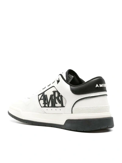 Shop Amiri Men Sneakers With Embossed Logo In White