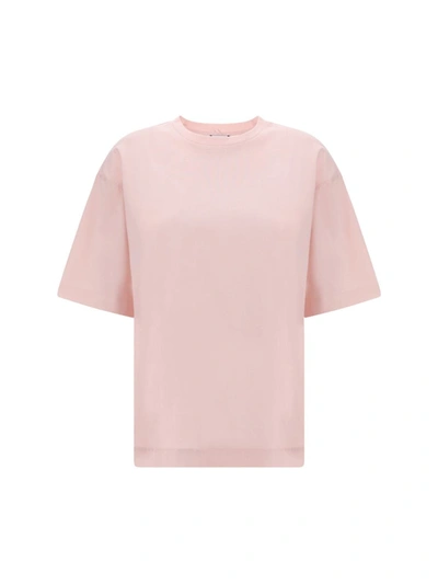 Shop Burberry T-shirts In Cameo