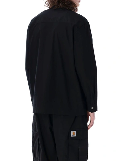 Shop Carhartt Wip Elroy Shirt Jacket In Black