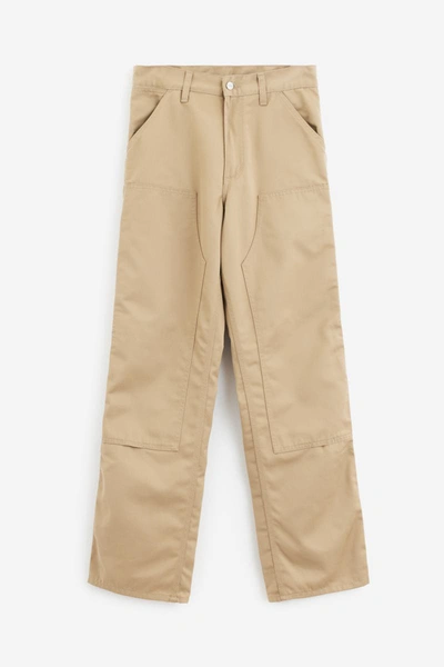 Shop Carhartt Wip Pants In Beige