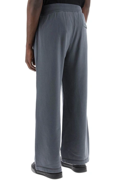 Shop Dolce & Gabbana Cotton Jogger Pants For In Grey