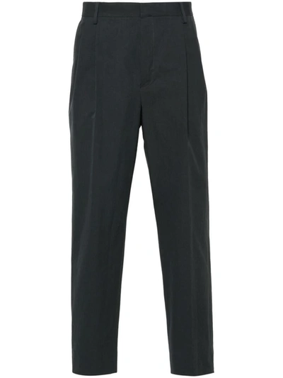 Shop Dries Van Noten High Waisted Trousers Pellow 8232 M.w.pants Ant In Grey