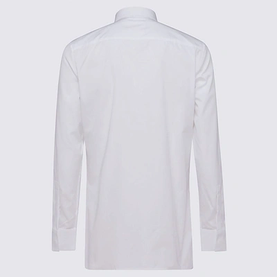 Shop Givenchy White Cotton Shirt