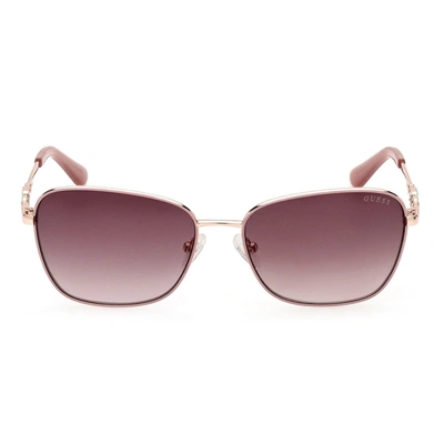 Shop Guess Sunglasses In Rosé Gold