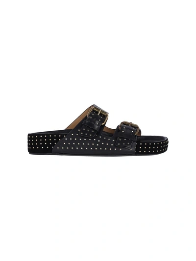 Shop Isabel Marant Sandals In Black
