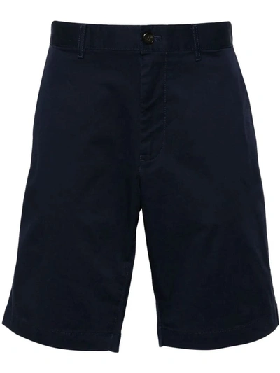 Shop Michael Kors Stretch Cotton Short Clothing In Blue