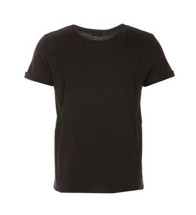 Shop Saint Laurent T-shirts And Polos Black