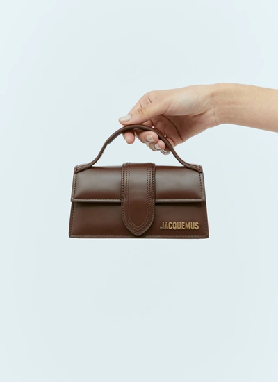 Shop Jacquemus Women Le Bambino Handbag In Brown