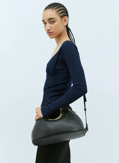 Shop Jacquemus Women Le Calino Handbag In Black