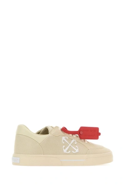 Shop Off-white Off White Man Sneakers In Brown