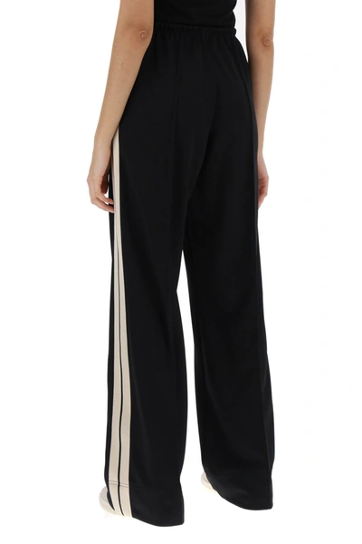 Shop Palm Angels Track Pants With Contrast Bands Women In Black
