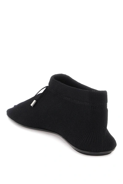 Totême Toteme Women The Knitted Ballerina Flats In Black
