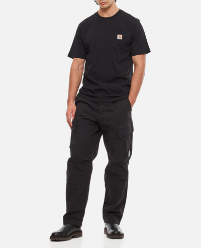 Shop Carhartt S/s Pocket T-shirt In Black
