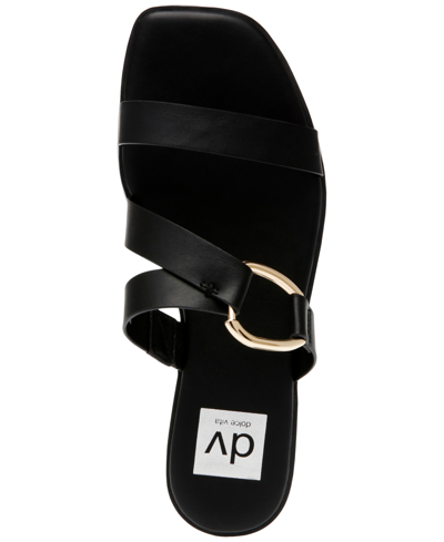 Shop Dv Dolce Vita Women's Masani Flat Slide Sandals In White