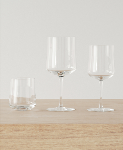 Orrefors Informal Crystal Tumbler Large 2 Piece Set, 12.5 oz In Clear