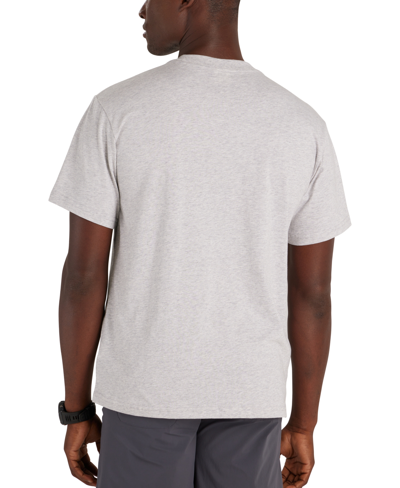 Shop Marmot Men's Mmw Short Sleeve Crewneck Graphic T-shirt In Light Grey Heather