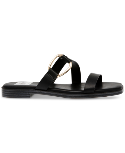 Shop Dv Dolce Vita Women's Masani Flat Slide Sandals In Toffee