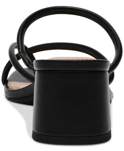 Dv Dolce Vita Women's Lumena Strappy Slide Block-heel Sandals In Black