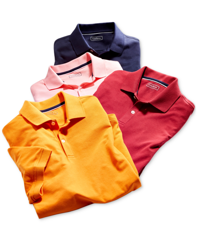 Shop Club Room Men's Soft Touch Interlock Polo, Created For Macy's In Lavender