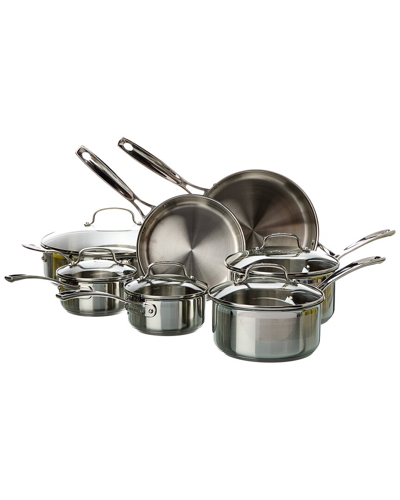 Shop Cuisinart Brushed Stainless Steel 14pc Cookware Set