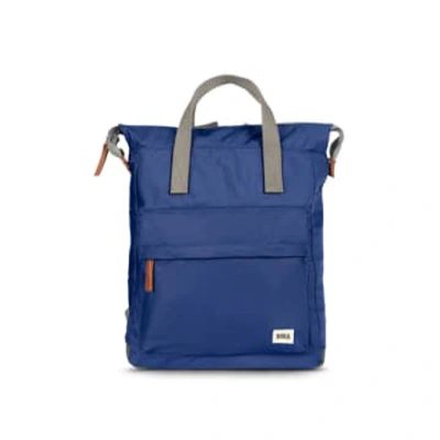 Shop Anorak Roka London Bantry B Sustainable Rucksack Nylon Medium Burnt Blue Bag