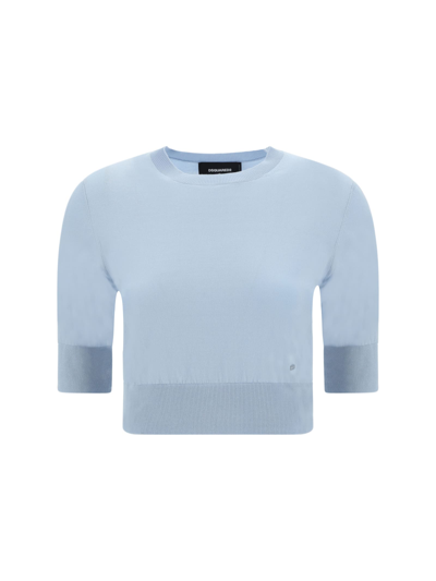 Shop Dsquared2 Top In Blue