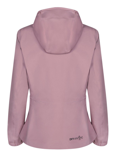 Shop Moncler Valles Hooded Jacket In Pink