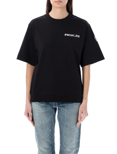 Shop Moncler T-shirt Tmm In Black