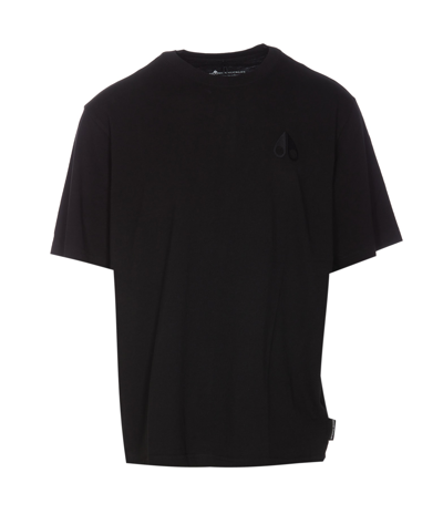 Shop Moose Knuckles Henri T-shirt In Black