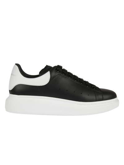 Shop Alexander Mcqueen Sneake Leath S.rubb. In Black /white