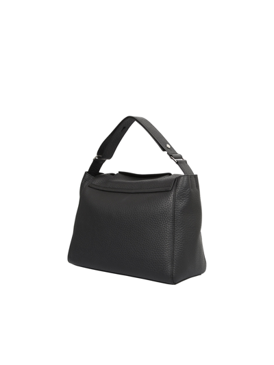 Shop Orciani Sveva Medium Bag In Black