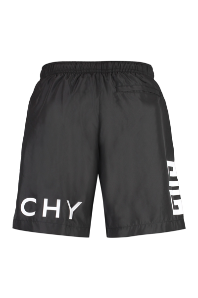 Givenchy Nylon Swim Shorts In Black